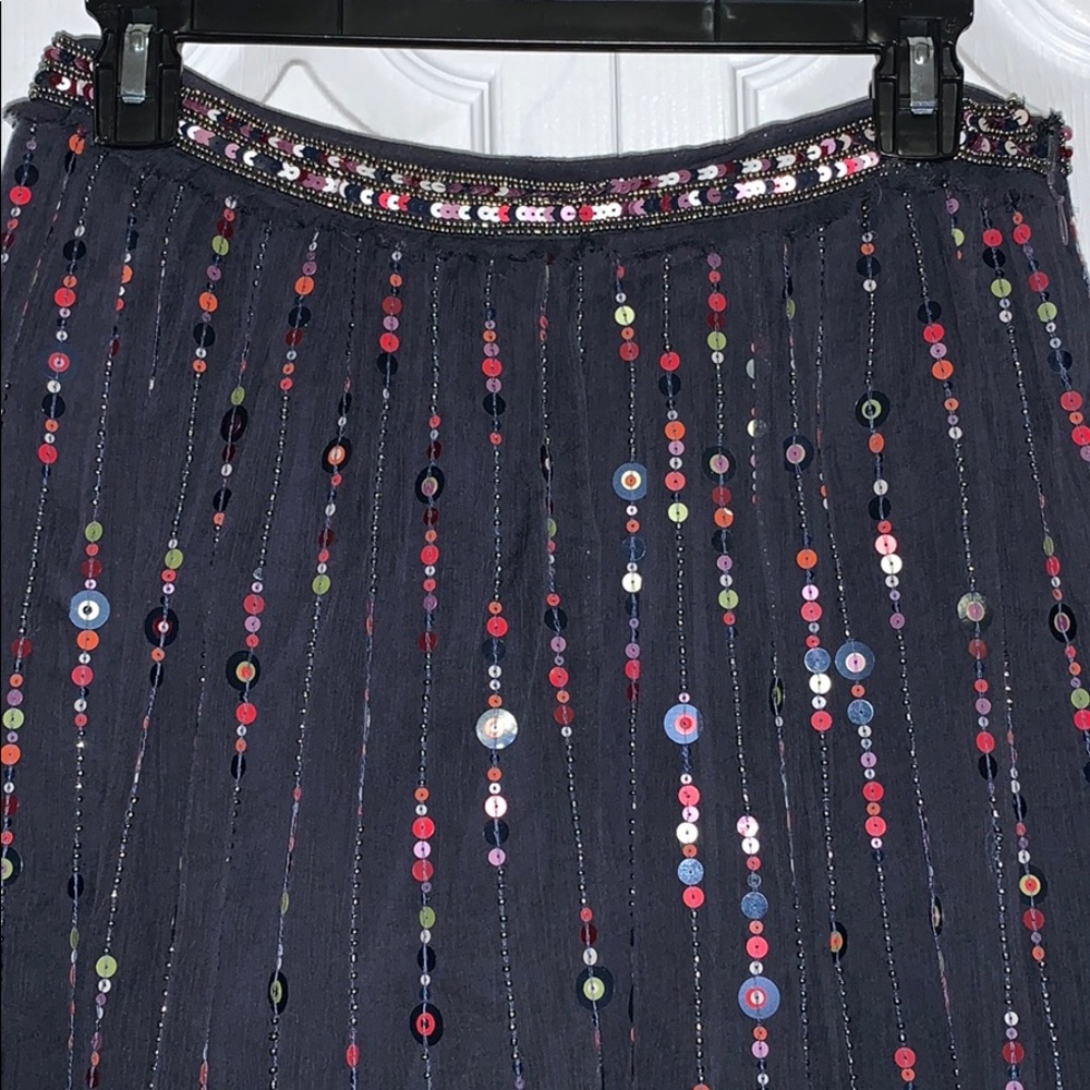 LOVE SAM Boho Chic Sequin Skirt - Picture 3 of 4
